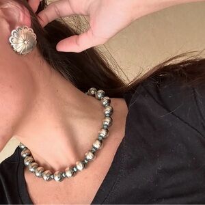 Navajo pearl necklace